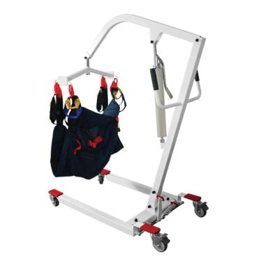 GUINCHO ELEVADOR MANUAL E HIDRáULICO PARA ACAMADOS D5000 DELLAMED