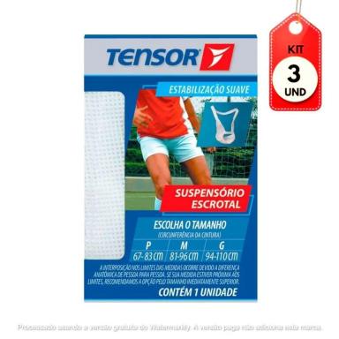 KIT C/03 TENSOR 3983 SUSPENSóRIO ESCROTAL G