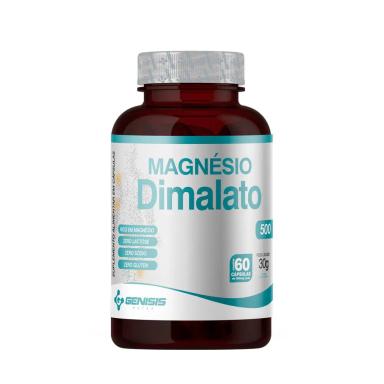 MAGNÉSIO DE DIMALATO - 60 CÁPSULAS