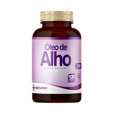 ÓLEO DE ALHO - 120 CÁPSULAS