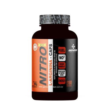 NITRO L-ARGININA CÁPS - 180 CÁPSULAS