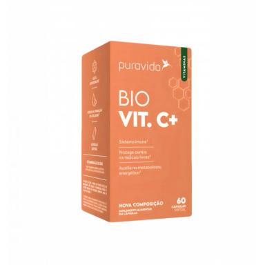 BIO VIT C+ PURAVIDA - 60 CáPSULAS - VITAMINA C