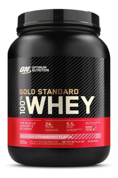 WHEY ISOLATE GOLD STANDARD 100% ON OPTIMUM NUTRITION 907G