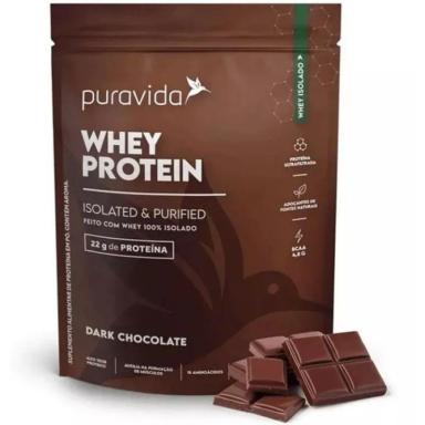 WHEY PROTEIN 100% ISOLADO (450G) - PURA VIDA