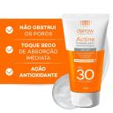 Protetor Solar Facial Darrow Actine Antioleosidade Sem Cor FPS 30 com 120g