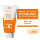 Protetor Solar Facial Darrow Actine Antioleosidade Sem Cor FPS 30 com 120g
