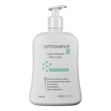 Loção Hidratante DermovanceS Rosto e Corpo Pele Seca e Sensível 500ml