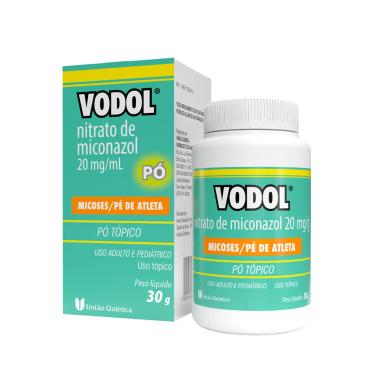 Vodol Nitrato de Miconazol 20mg/g Pó Tópico 30g