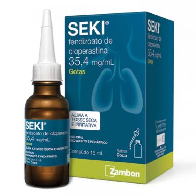 Seki 35,4 mg/Ml sabor Coco Gotas Suspensão Oral 15mL
