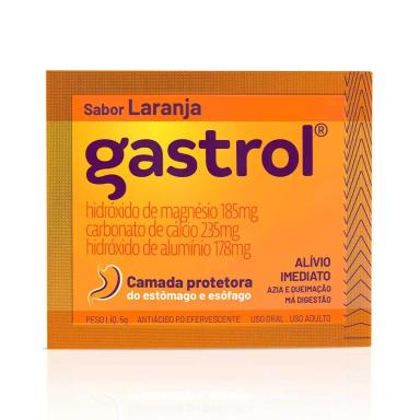 Gastrol Sabor Laranja Pó Efervescente 5g