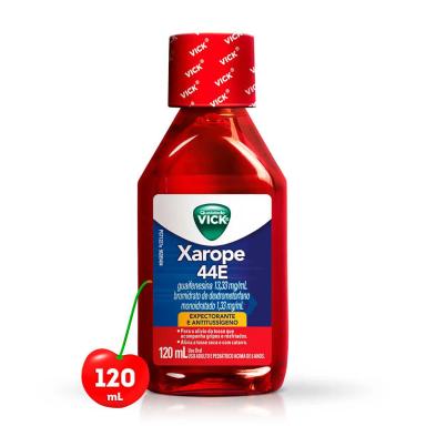 Vick 44E Xarope Expectorante 120ml