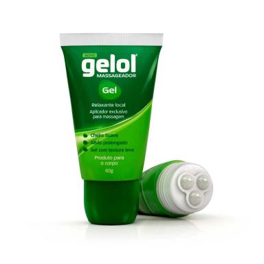 Gel Relaxante para Massagem Gelol com 60g