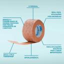 Fita Micropore Nexcare O Original Bege com 1 rolo de 25mmx4,5m