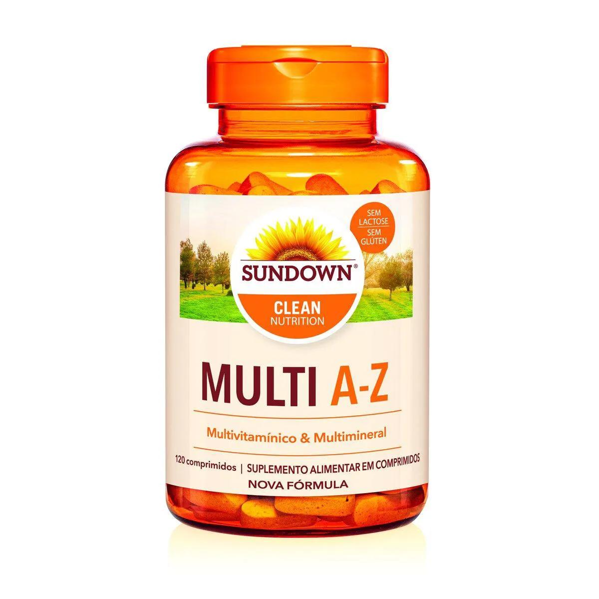 Multivitamínico Sundown Multi A-Z 120 comprimidos