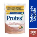 Refil Sabonete Líquido Corporal Protex Macadâmia com 200ml