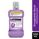 Enxaguante Antisséptico Bucal Listerine Cuidado Total Zero Álcool Menta Premium 500ml