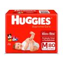 Fralda Huggies Supreme Care M - 80 Unidades