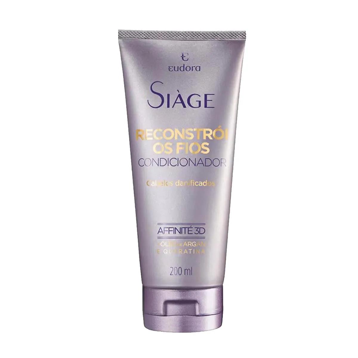 Condicionador Siàge Reconstrói os Fios com 200ml