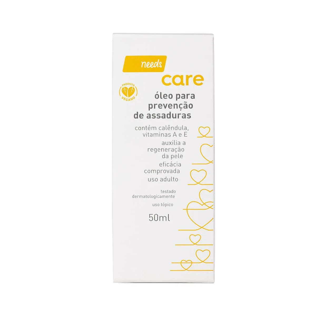 Óleo para Prevenção de Assaduras Needs Care com 50ml