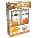 Kit Pantene Força e Reconstrução Shampoo com 400ml + Condicionador com 175ml