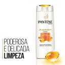 Kit Pantene Força e Reconstrução Shampoo com 400ml + Condicionador com 175ml