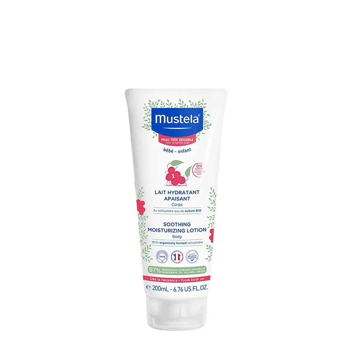Hidratante Mustela Bebê Calmante para Pele Muito Sensível com 200ml