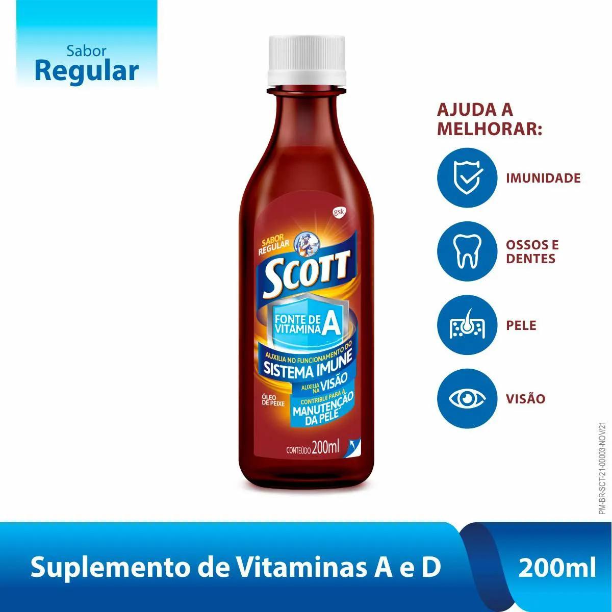 Polivitamínico Scott Tradicional 200ml