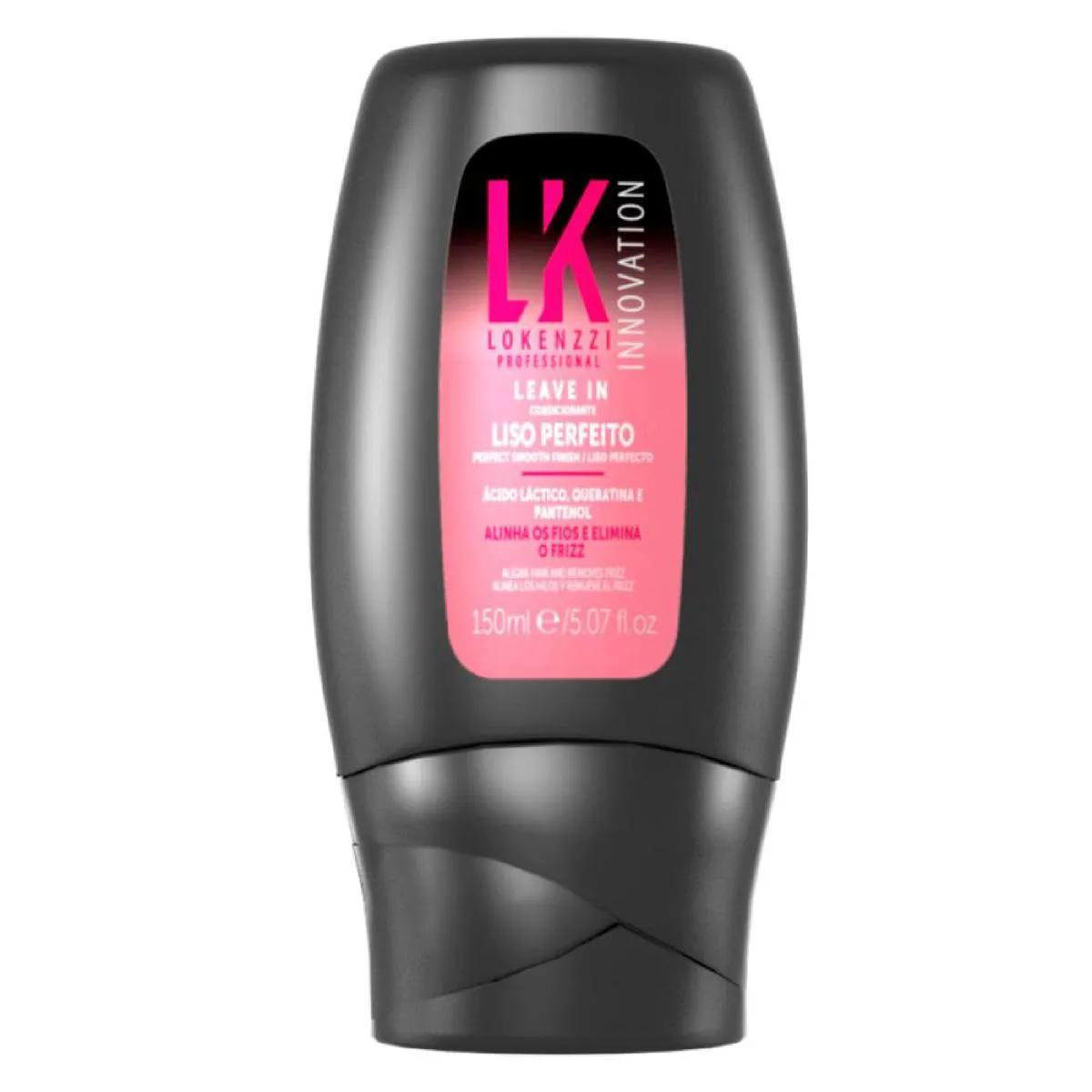 Leave In Lokenzzi Liso Perfeito Anti-frizz com 150ml