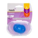 Chupeta de Silicone Needs Sem BPA Tamanho 2 Azul com 1 unidade