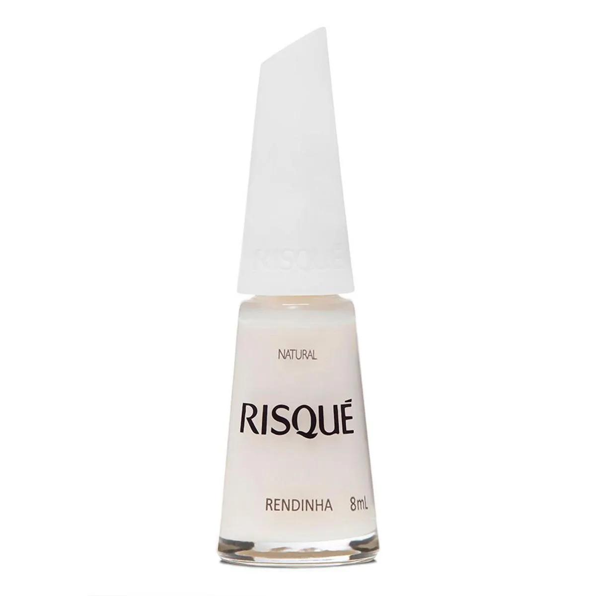 Esmalte Risqué Natural Rendas do Brasil Rendinha com 8ml