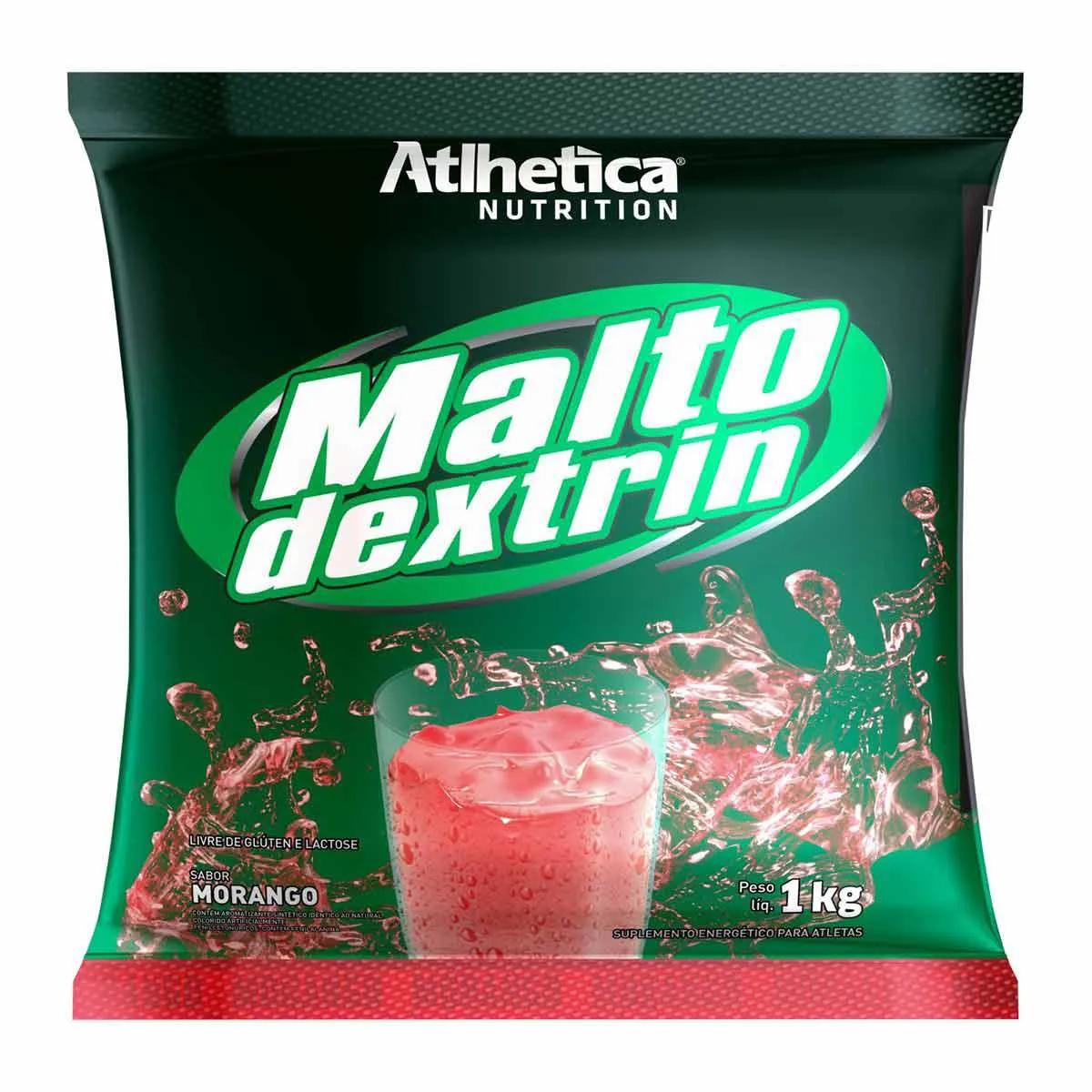 Maltodextrin Atlhetica Nutrition Morango 1kg