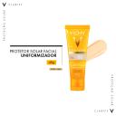 Protetor Solar Facial Vichy Idéal Soleil Clarify Clareador Extra Clara FPS 60 com 40g