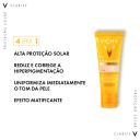 Protetor Solar Facial Vichy Idéal Soleil Clarify Clareador Extra Clara FPS 60 com 40g