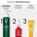 Protetor Solar Facial Vichy Idéal Soleil Clarify Clareador Extra Clara FPS 60 com 40g