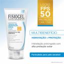 Loção Hidratante Facial Fisiogel FPS 50 Terapia de Hidratação Diária com 160ml
