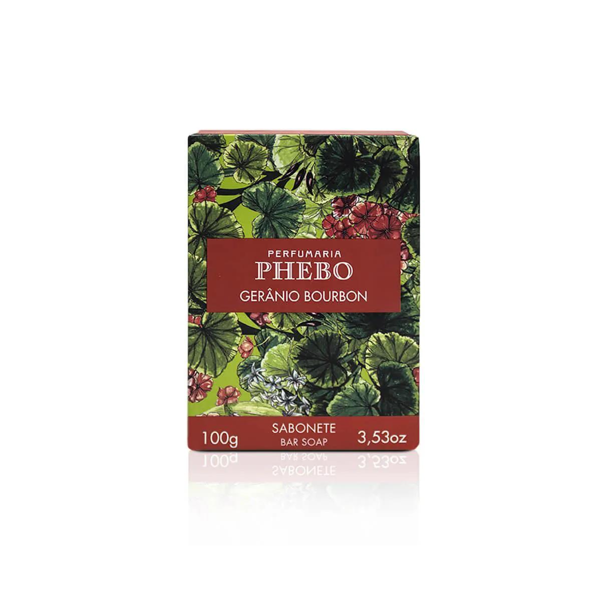 Sabonete em Barra Phebo Gerânio Bourbon
