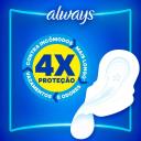 Absorvente Always Noturno Ultrafino Seca G com Abas com 8 unidades