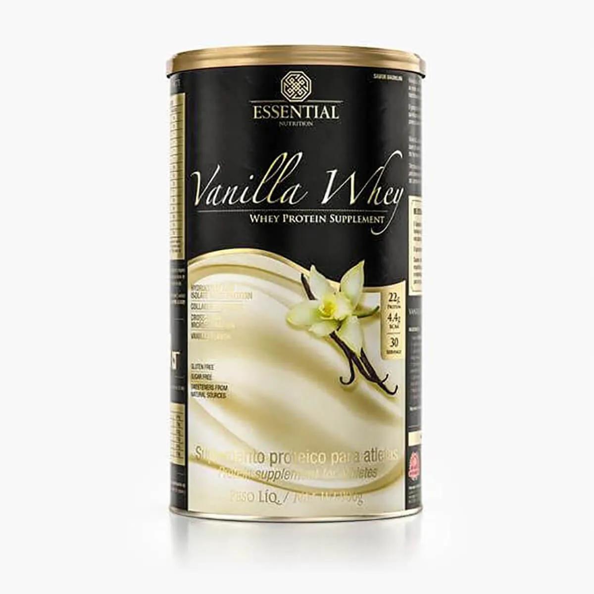 Suplemento Proteico Essential Vanilla Whey com 900g