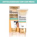 Protetor Solar Facial L'Oréal UV Defender Antioleosidade Cor Média FPS 60 com 40g