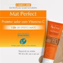 Protetor Solar Facial Avène Mat Perfect Fluido com Cor FPS 60 com 40g