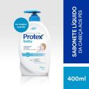 Sabonete Líquido Infantil Protex Baby Proteção Delicada da Cabeça aos Pés 400ml