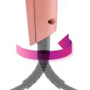 Escova Alisadora de Cabelo Kiss New York Gold Edition com 1 unidade