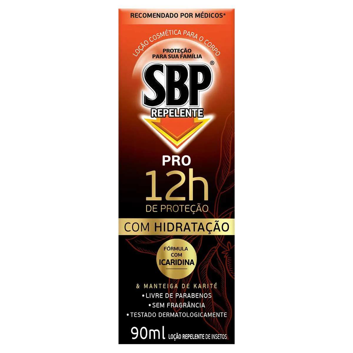 Repelente SPB Pro 12h Loção com 90ml