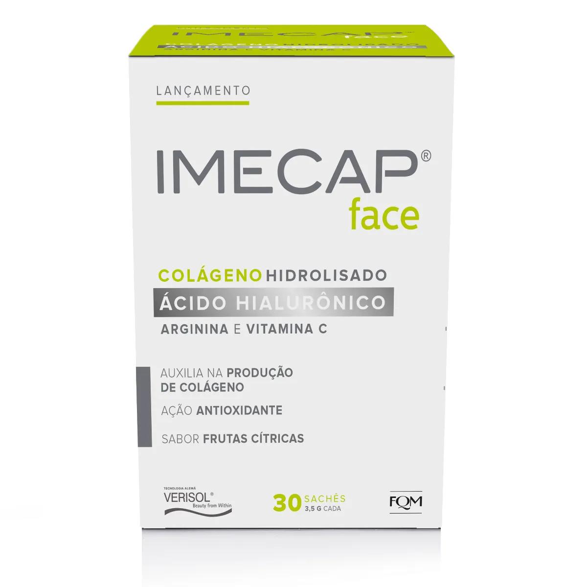 Imecap Face Colágeno com 30 sachês