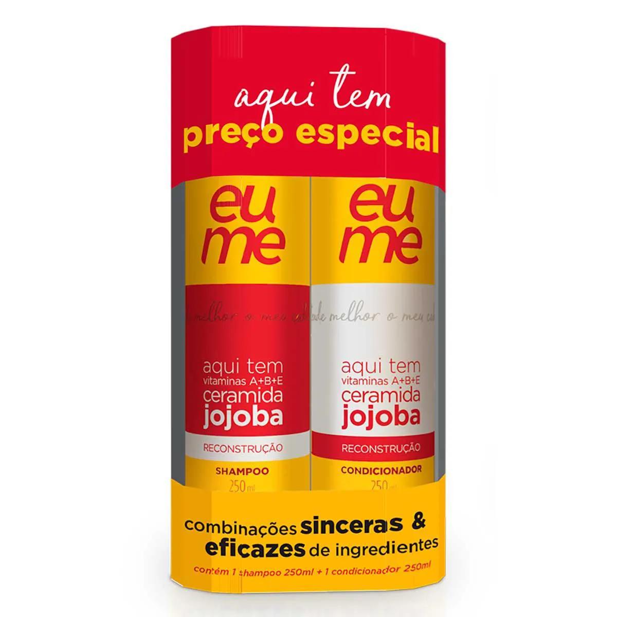 Kit Eume Reconstrução Shampoo + Condicionador com 250ml cada