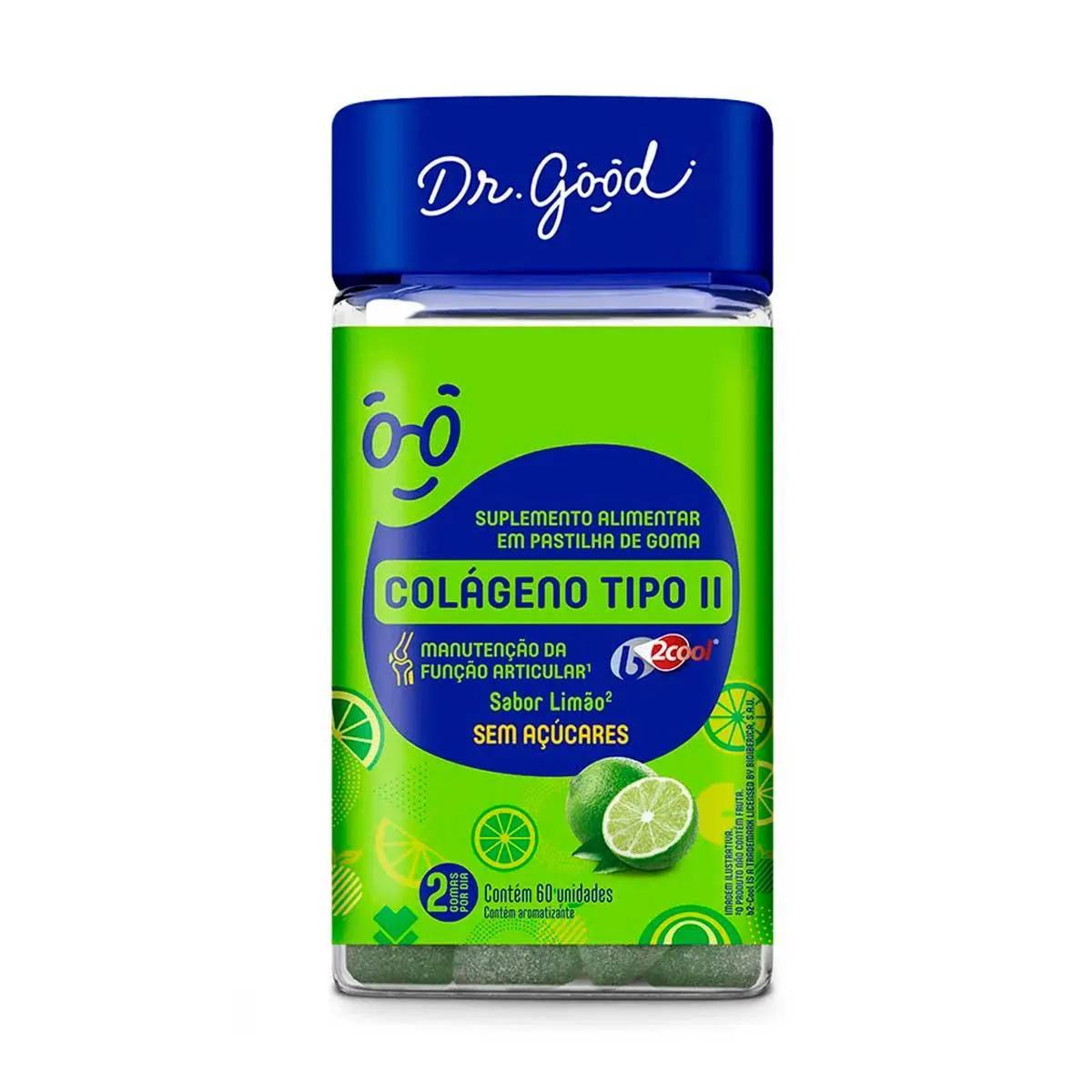 Suplemento Alimentar Dr. Good Colágeno II com 60 Unidades