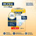 Fralda Adulto Bigfral Derma Plus Tamanho Juvenil 10 unidades