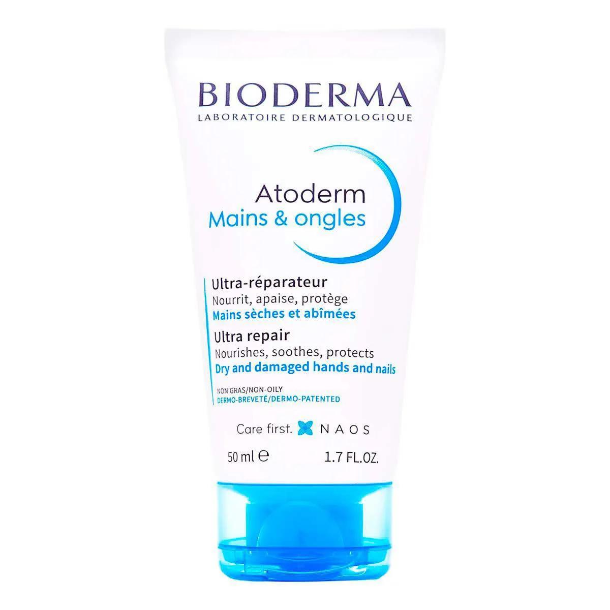 Creme para Mãos e Unhas Bioderma Atoderm com 50ml