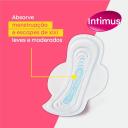 Absorvente Intimus 2 em 1 Suave com Abas com 8 Unidades