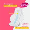 Absorvente Intimus 2 em 1 Suave com Abas com 8 Unidades